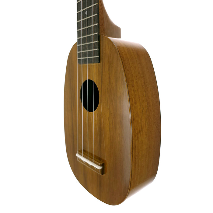 Famous Koa Soprano Pineapple Ukulele FS-4PG rechts