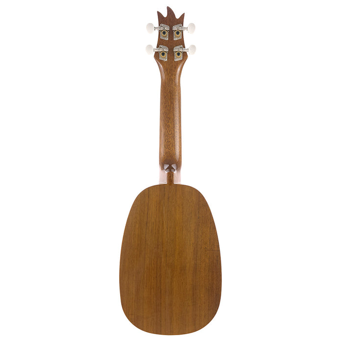 Famous Koa Soprano Pineapple Ukulele FS-4PG Rückseite