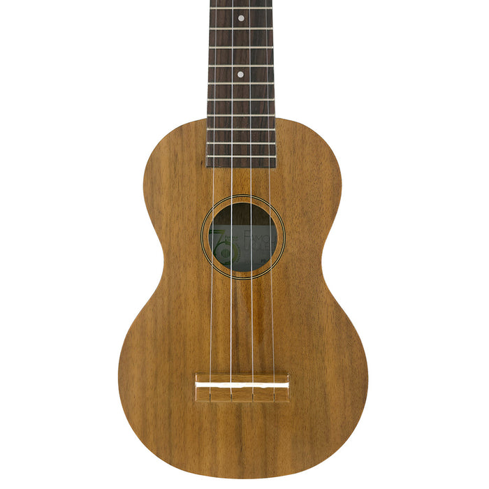 Famous Hawaiian Koa Soprano Ukulele FS-5 Decke