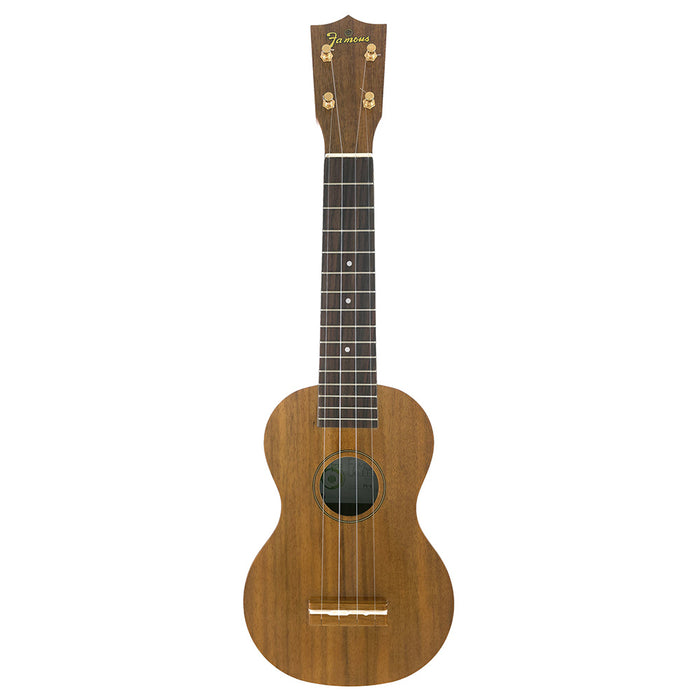 Famous Hawaiian Koa Soprano Ukulele FS-5