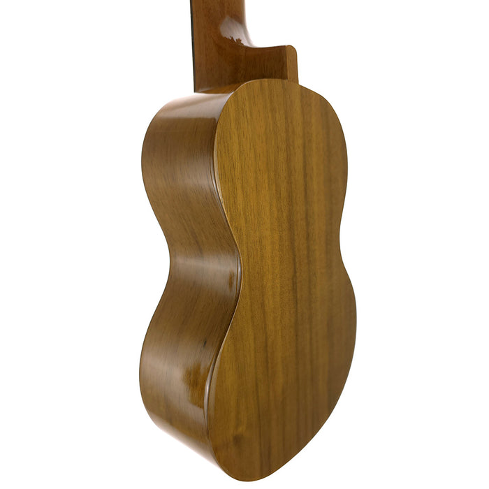 Famous Hawaiian Koa Soprano Ukulele FS-5 hinten links