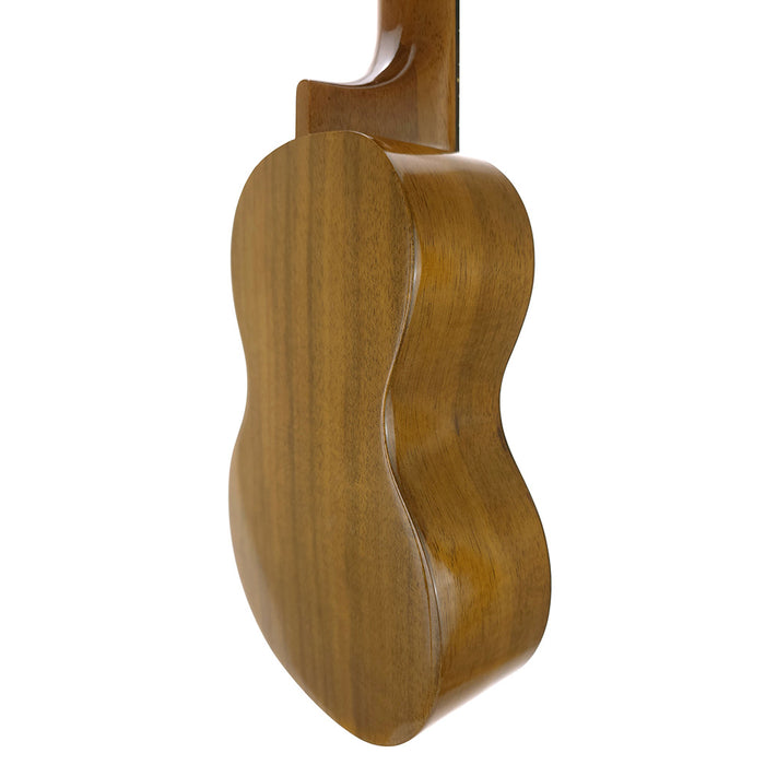 Famous Hawaiian Koa Soprano Ukulele FS-5 hinten rechts