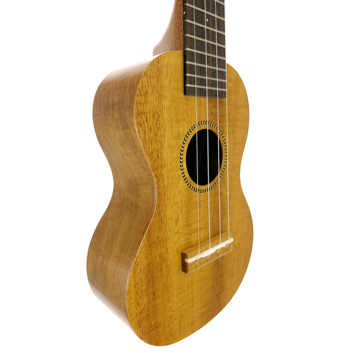 Famous Hawaiian Koa Soprano Longneck Ukulele FS-8LN links