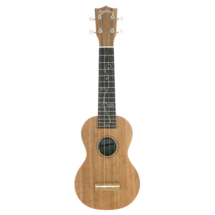 Famous "Tree of Life" Limited Edition Koa Sopran Ukulele FS-5GTOL #5
