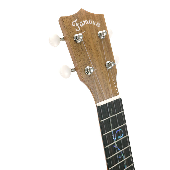 Famous "Tree of Life" Limited Edition Koa Sopran Ukulele FS-5GTOL #6