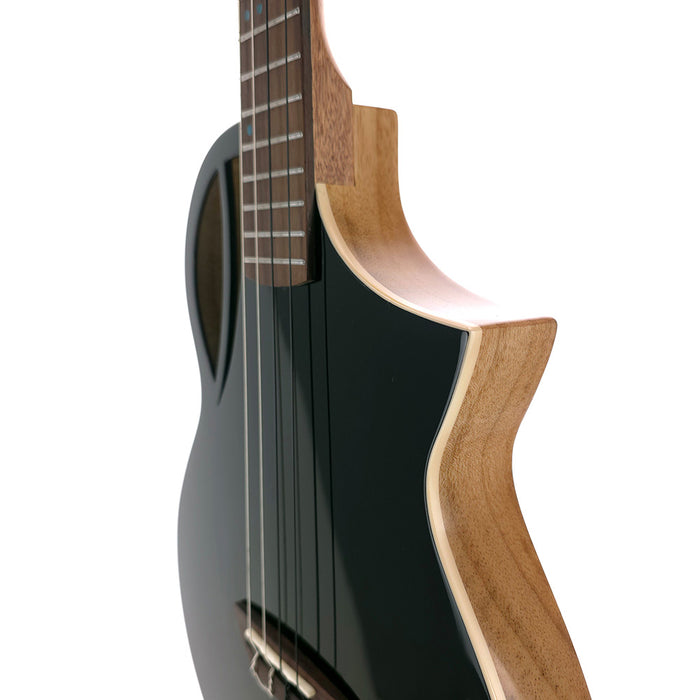 Flight Aviator Spruce Bariton BK CE Ukulele Cutaway