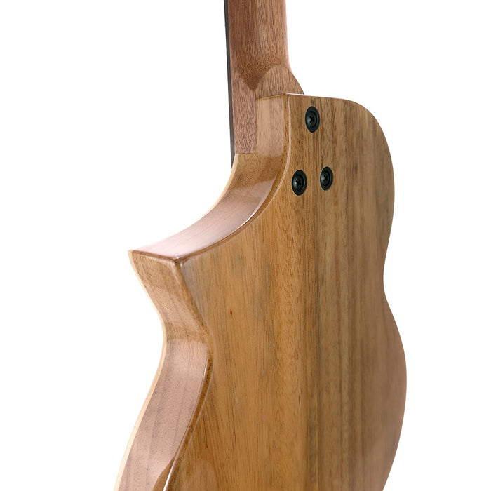Flight Aviator Spruce Bariton BK CE Ukulele Hals