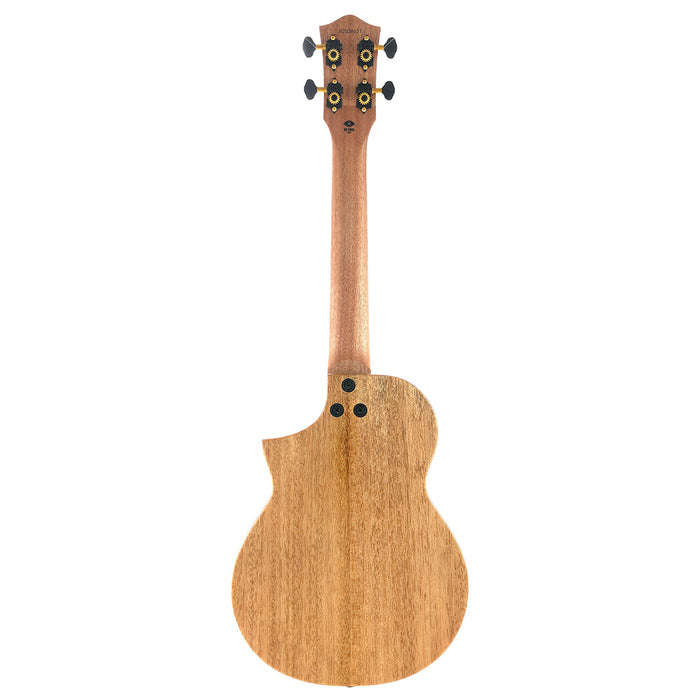 Flight Aviator Spruce Tenor BK CE Ukulele Rückseite