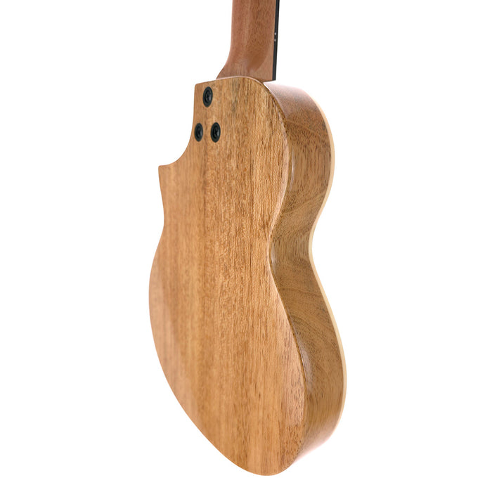Flight Aviator Spruce Tenor BK CE Ukulele hinten rechts