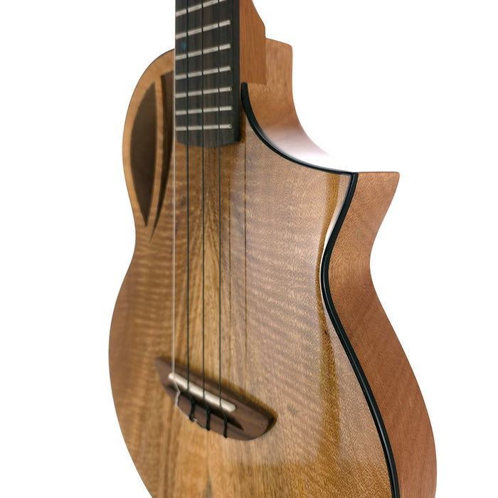 Flight Aviator Mango CE Tenor Ukulele #R2506309 Cutaway