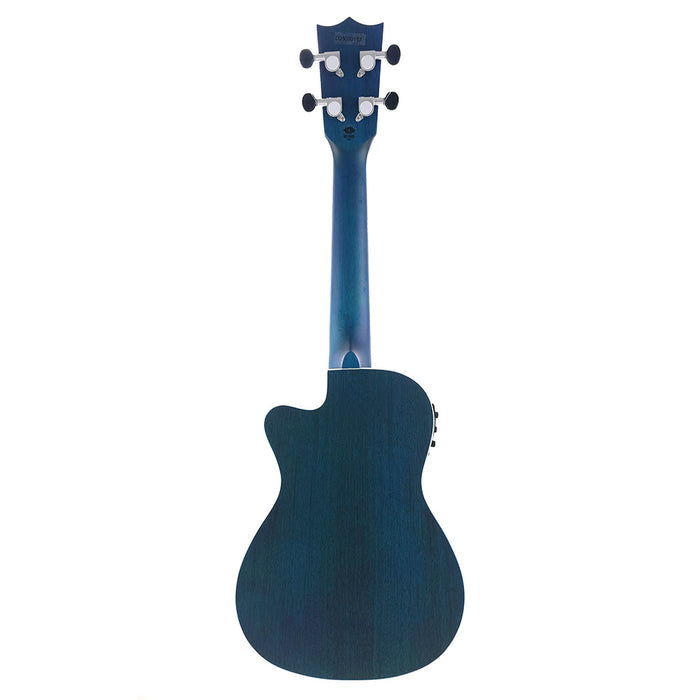 Flight DUC 380 CEQ Topaz Konzert Ukulele B-Ware Rückseite