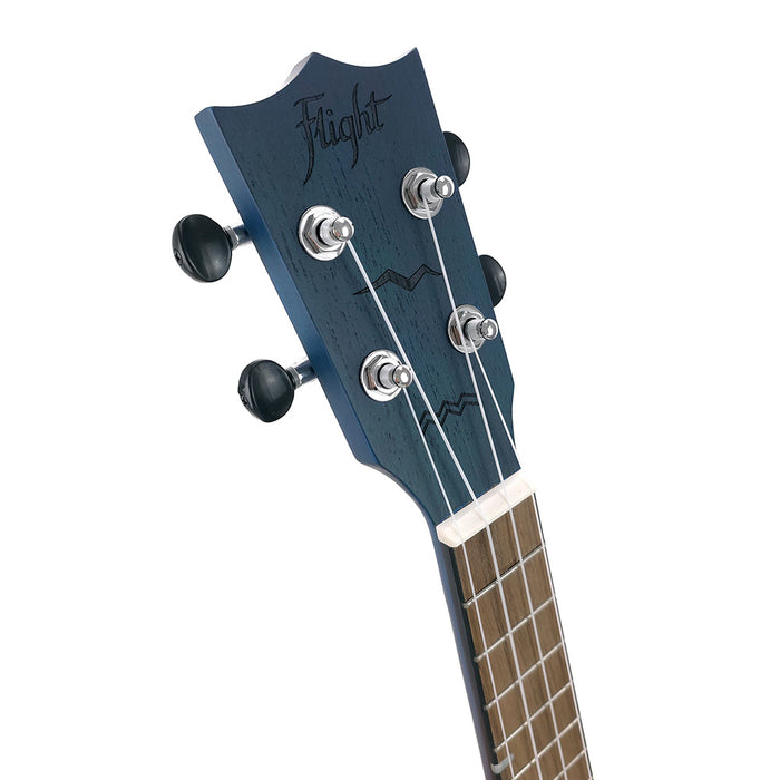 Flight DUC 380 CEQ Topaz Konzert Ukulele B-Ware Kopfplatte