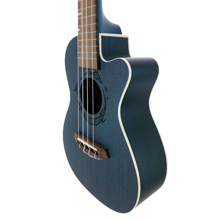 Flight DUC 380 CEQ Topaz Konzert Ukulele B-Ware rechts