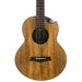 Flight Fireball Bariton EQ-A Ukulele #R2503302 Decke