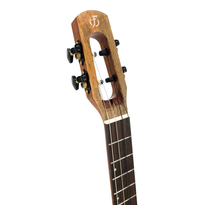Flight Fireball Bariton EQ-A Ukulele #R2503302 Kopfplatte