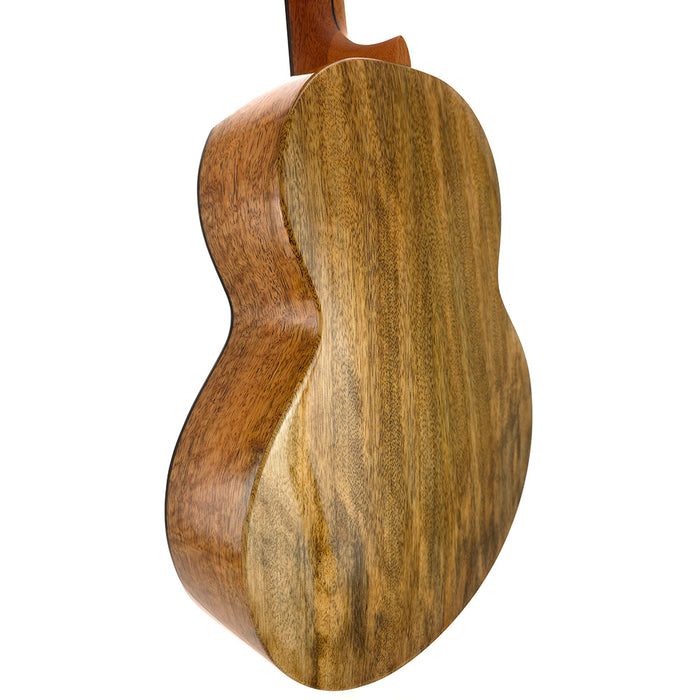 Flight Fireball Bariton EQ-A Ukulele #R2503302 hinten links