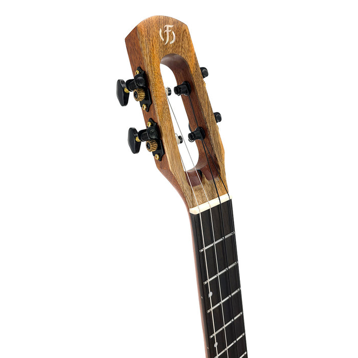 Flight Fireball Bariton EQ-A Ukulele #R2503352 Kopfplatte
