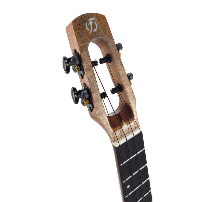 Flight Fireball Tenor Ukulele Seitliche Kopfplatte