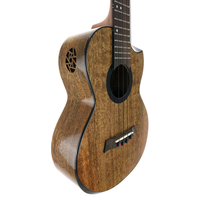 Flight Fireball Tenor EQ-A Ukulele (#CA02408117) Korpus links