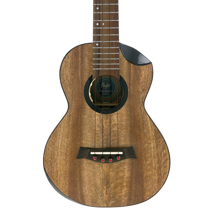 Flight Fireball Tenor EQ-A Ukulele (#CAO2408457) Decke