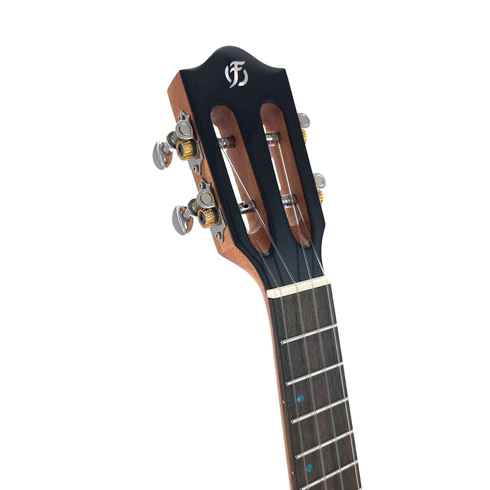 Flight Iris Tinta Black Konzert-Ukulele