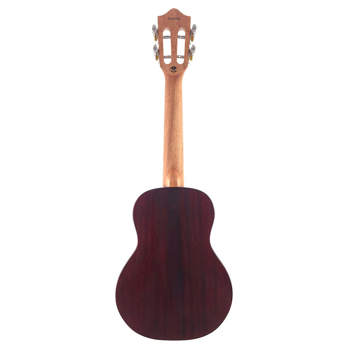Flight Iris Tinta Bordeaux Rot Konzert Ukulele