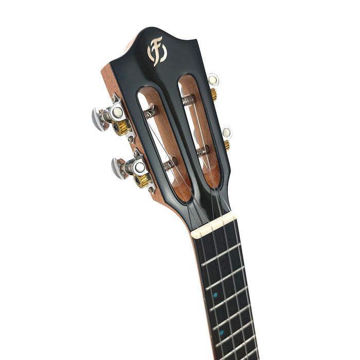Flight Iris Tinta Bordeaux Rot Konzert Ukulele
