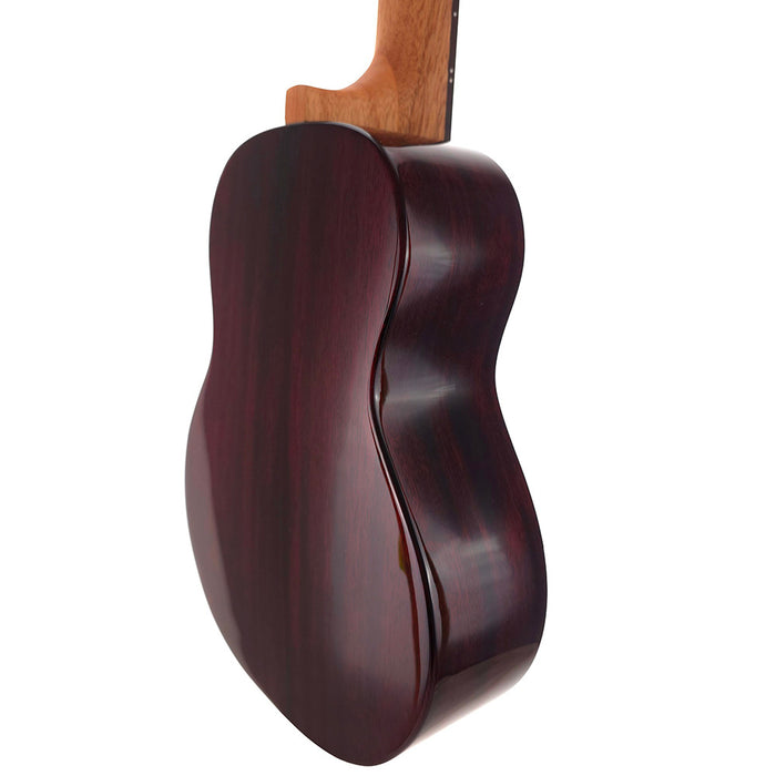 Flight Iris Tinta Bordeaux Rot Konzert Ukulele