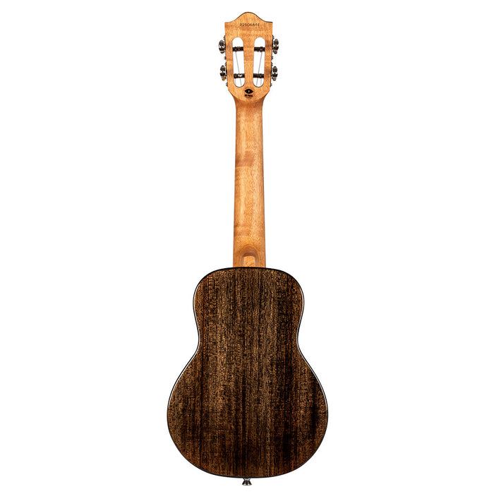 Flight Iris Tinta Black Konzert Ukulele Rückseite