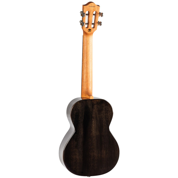 Flight Iris Tinta Black Tenor Ukulele hinten rechts