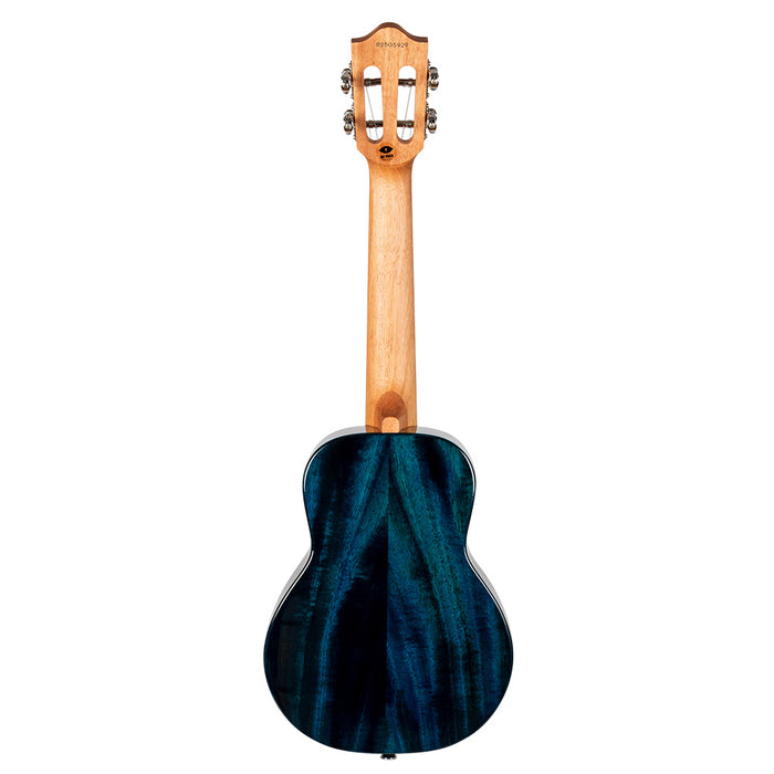 Flight Iris Tinta Blue Konzert Ukulele Rückseite