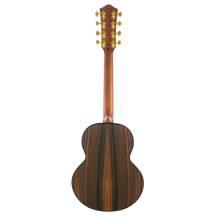 Flight Maia 8-String Bariton Ukulele mit Tonabnehmer #R2510279 Rückseite