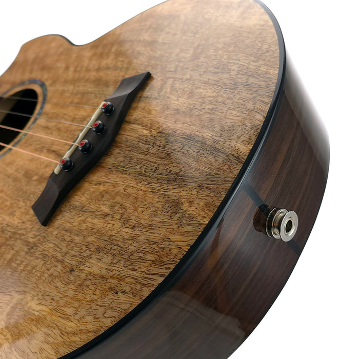 Flight Maia Bariton Ukulele mit Tonabnehmer (#R2503932) Tonabnehmer