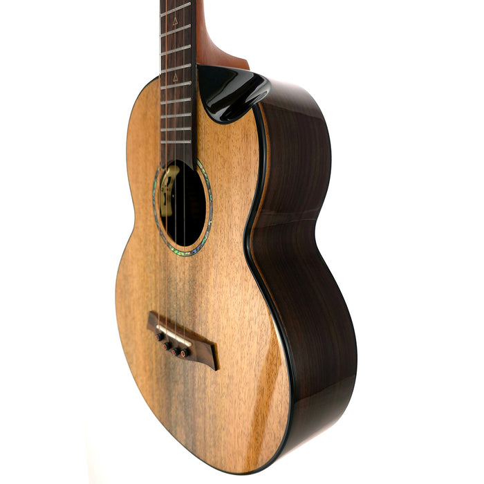 Flight Maia Steel String Tenor Ukulele mit Tonabnehmer #R2504039 rechts
