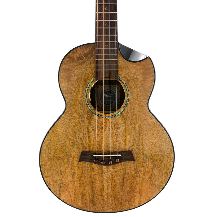 Flight Maia Steel String Bariton Ukulele mit Tonabnehmer #R2504249 Decke