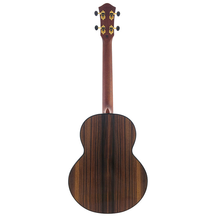 Flight Maia Steel String Bariton Ukulele mit Tonabnehmer (#R2504268) Rückseite