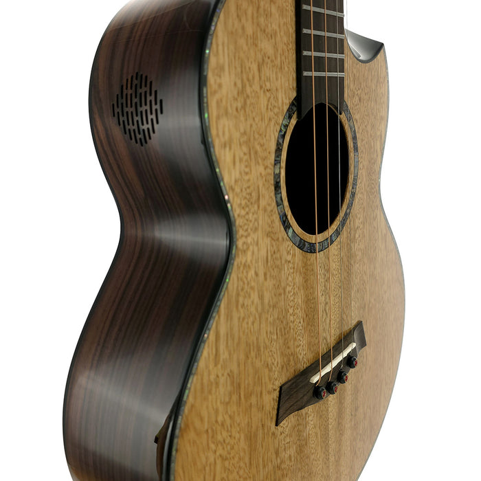 Flight Maia Luxe Steel String Bariton Ukulele mit Tonabnehmer #R2504663 Soundport