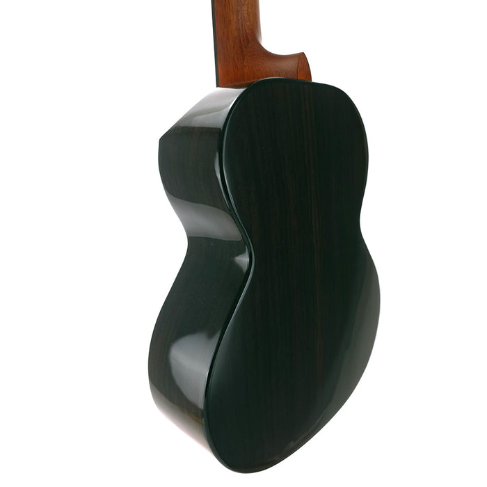 Flight Maia Steel String Tenor Ukulele mit Tonabnehmer hinten rechts