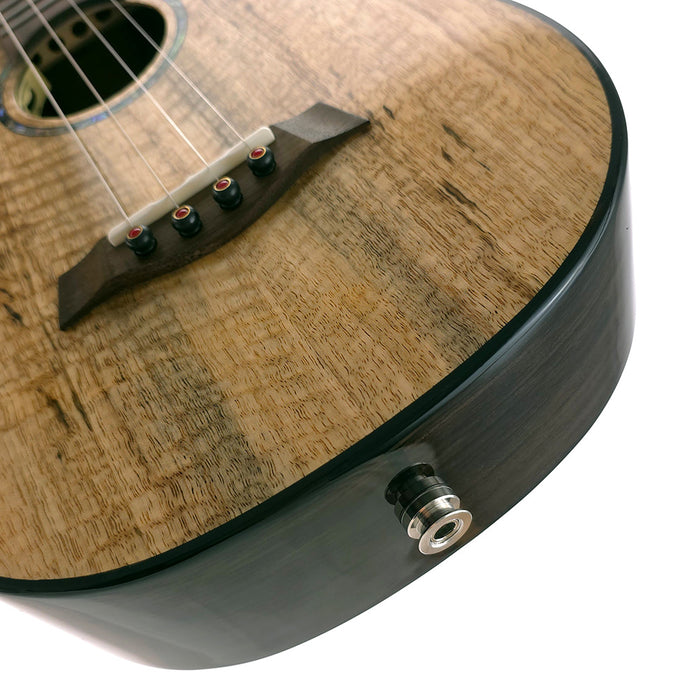 Flight Maia Steel String Tenor Ukulele mit Tonabnehmer Tonabnehmer