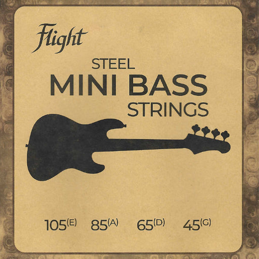 Flight Mini Bass Roundwound Steel Strings (FMBS200)