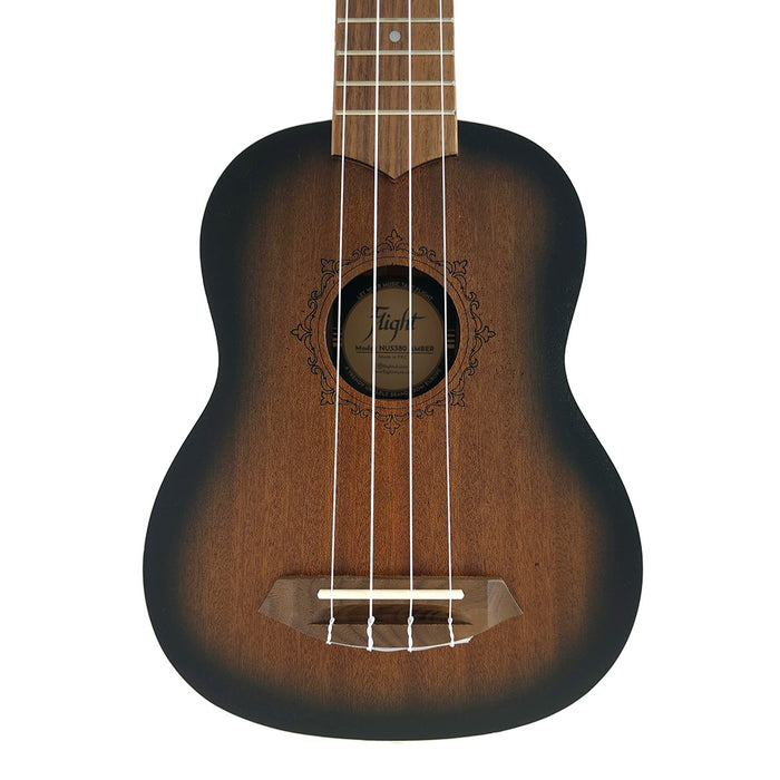 Flight NUS 380 Sopran Ukulele Amber