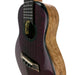 Flight Songbird Purple EQ-A Konzert Ukulele Detail