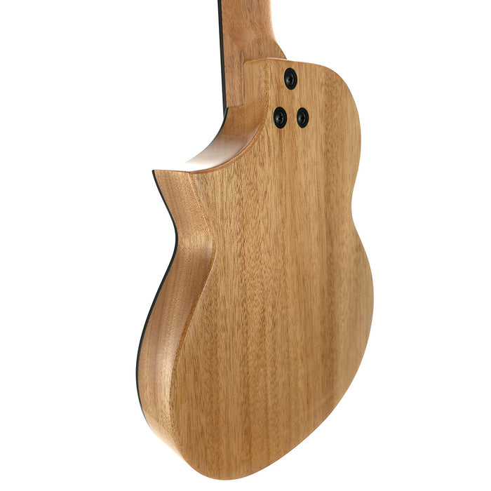 Flight Aviator Mango CE Tenor Ukulele #R2508764 hinten links