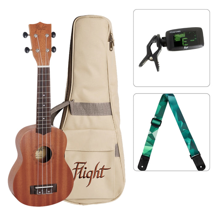Flight Sopran Ukulele Starter Set