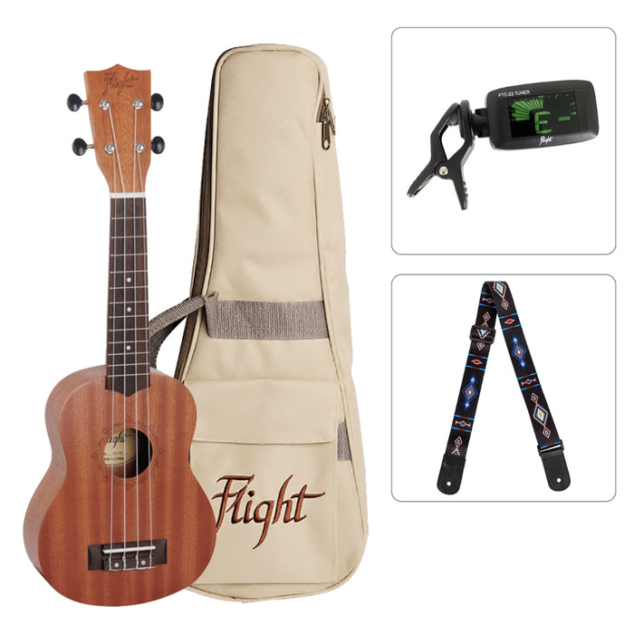 Flight Sopran Ukulele Starter Set
