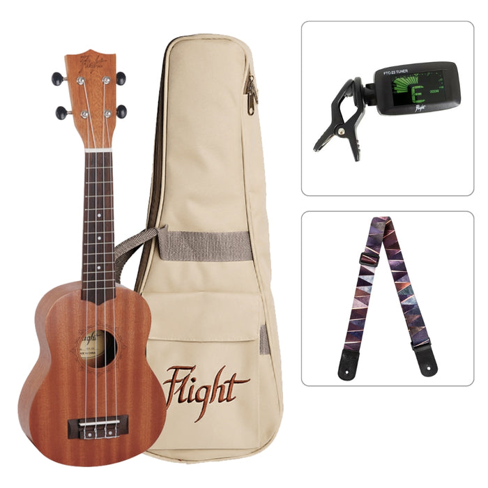 Flight Sopran Ukulele Starter Set