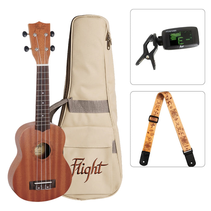 Flight Sopran Ukulele Starter Set