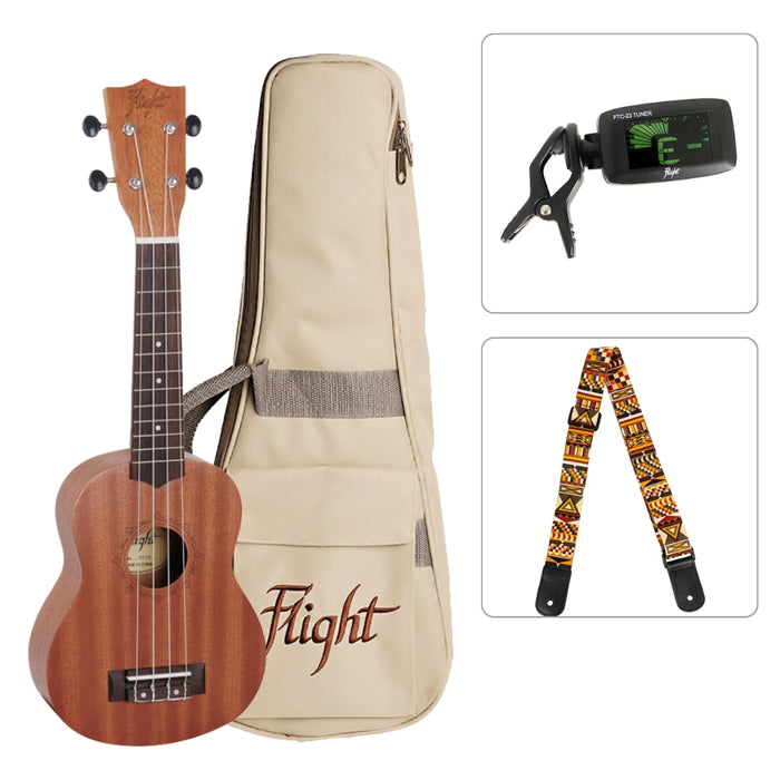 Flight Sopran Ukulele Starter Set