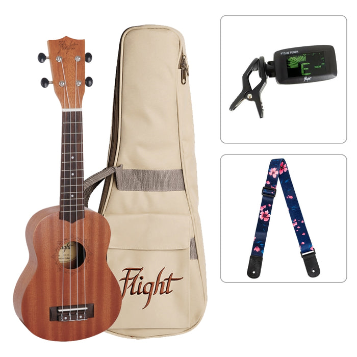 Flight Sopran Ukulele Starter Set