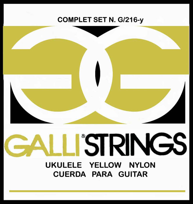 Galli Strings Tenor Ukulele Saiten Gelb
